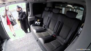 Banged In Traffic: Cabbie George Uhl fucks brunette Russian Nataly