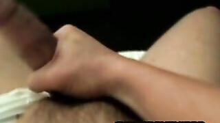 Naughty stud fucks blowup doll in masturbation solo