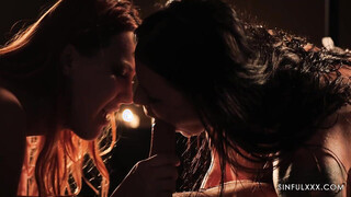 Slow & Sensual MFF lovemaking by Candlelight