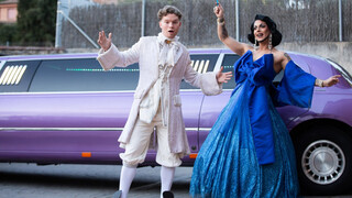 Cinderello cleans step dad's meat, gets drilled hard, & creampied.