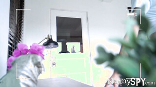 Webcam Catches Stunning Masturbating Nanny