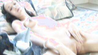 Tiny Tabby 18 masturbate with dildo & orgasm