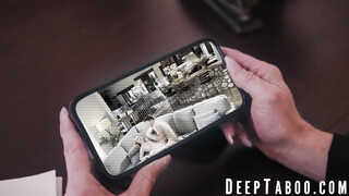 Redhead teen Scarlet Skies seduces her hung stepbrother into demolishing her wet