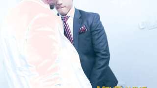 Reno Gold jacked his long massive dick passionately