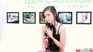 Casting goes bad, cutie gets ravished