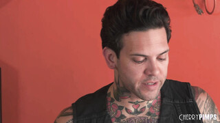 Sexy Blonde Wifey Pounded Hard In Front of Wussy Hubby By a Badass Stud