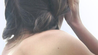 Sensual babe enjoys seducing slowly