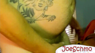 Straight jock dude Blaze indulges in a wild barebacking & cockstroking experin