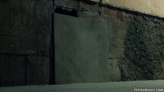 Guard bound & ravaged hot burglar