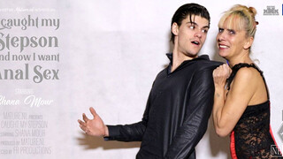 Stepmum Shana Mour is begging for some toyboy ass fucking