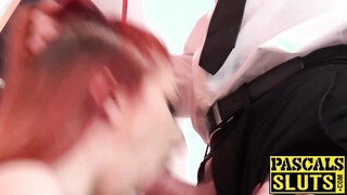 Gigi Rouge enjoys being hardcore spanked & screwed rough