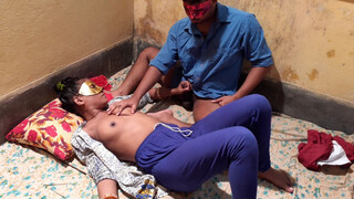 Mature Indian Bhabhi Sexy Sex With Her Horny Devar Hubby Out For Work In Hindi