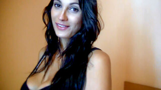 Latin Bitch Drooling For European Big Dick