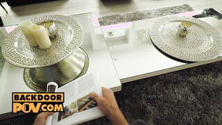 POV - Secret assfucking with Elena Lux