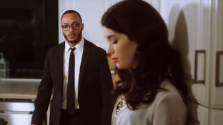 Superb hottie Evelyn Claire is shared between two dudes