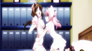 Young Ladies share a stud's Big Cock - Hentaixxx