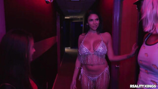 Strippers' Juggernaut Juggs Glazed with Jizz