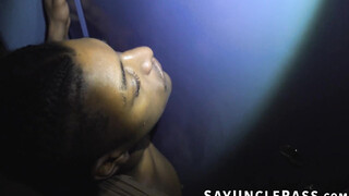 Myhyem M Jordyn shares intense fuck with horny men in the bathroom