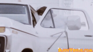 Retro gay dude spreads legs for an amazing butt banging