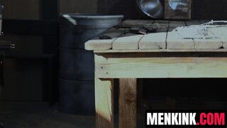 Gunnar Stone pounds spoiled Zacc Andrews into submission with raw dick