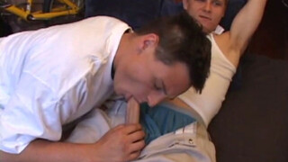 Gunner & Lucas Suck Cock