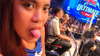 Muay Thai fight night & horny sex after for this big ass Thai GF