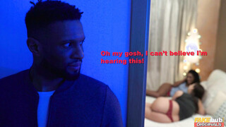 Sofia Lee & Asia Rae Share Step Brother's black dick