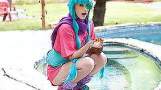 TEEN PIES Dragon Ball Dick - Jessie Saint