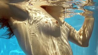 Introverted tight perfect babe swimming gymnastics