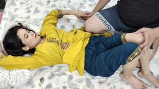 Intimate Sexy Sex Bombshell Indian Wifey Cums On Hubby Big Cock