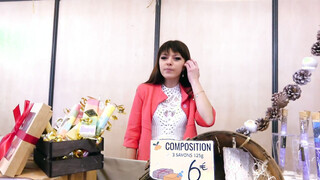 Tiny, 20, shameless soap saleswoman!