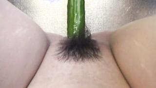 Maid Japanese with bushy snatch Fucking Bitch