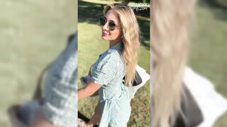 Picnic In Paradise With Big Boobed Blondie Tru Kait