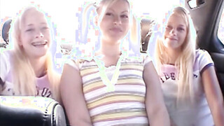 Milton twins finger sexy blonde cunt