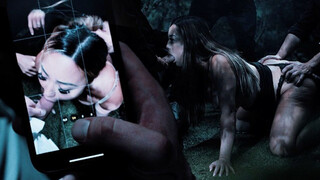 Time Stop Gang Bang w KAZUMI - Sexy Asian babe frozen in time got her holes filled up with cum