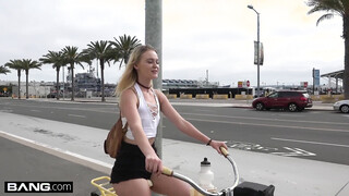 Kenzie POV bang in public bike room