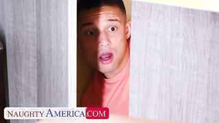 NaughtyAmerica: Hot milf Madison Lust sexually pleases herself on a big dick