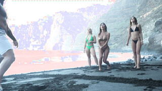 Rain of sensuality under the Tenerife sun!