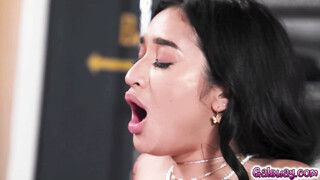 WAtch this fantastic all babe Asian group sex with Lulu Chu & more