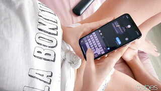 Eva Elfie makes a kinky home video for her BF & cums several times