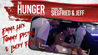 Emma Hix Begs Tattooed Studs to Double penetration Her in Ink Shop Threesome