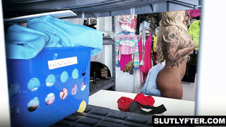 Weirdo security guard & the sorority sluts