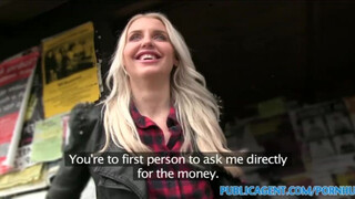 Blonde Beautiful Fucked by Stranger