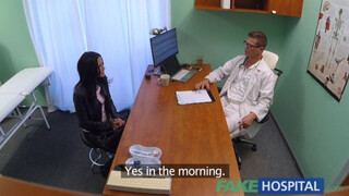 Russian Babe Fucks Doc in Fake Hospital