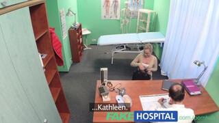 Blonde Enthralled by Doc's Charms