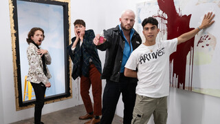 Artistic Disruption Leads to Sexy Encounter