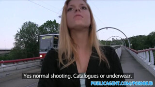 Stranger Fucks Blonde Outdoors