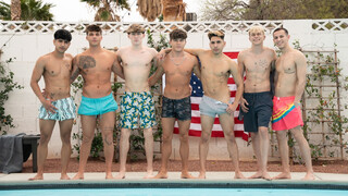 Drake's Naked Pool Party Groupsex