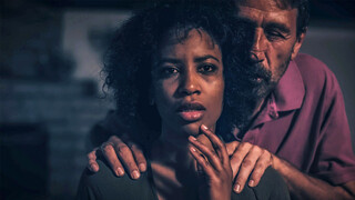 Ebony MILF model seduces photographer & squirts on his big cock