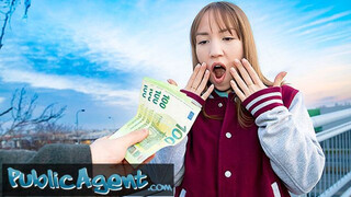 Public Seduction: Brunette's Public Dance & Hard Fuck